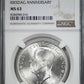 1935 G Sweden 5K Kronor NGC MS63 - Riksdag Anniversary