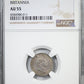 1836 Great Britain Britannia 4P Pence NGC AU55