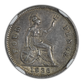 1836 Great Britain Britannia 4P Pence NGC AU55