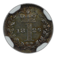1826 Great Britain Silver 1P Penny Pence Maundy NGC MS62
