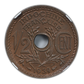 1939 Bronze F.I. China French Indo-China 1/2C Half Cent NGC MS64BN