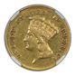 1872 Indian Princess Gold Three Dollar Piece $3 NGC XF Details