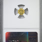 1871 Octagonal California Fractional Gold Liberty Head 1/4 Dollar G25C NGC MS65 BG-717