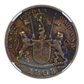 1808 India 10 Cash Madras Presidency Admiral Gardner NGC VF Details Shipwreck - REVERSE TONED!