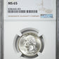 1936-S Washington Quarter 25C NGC MS65