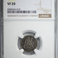 1891-O Liberty Seated Dime 10C NGC VF20