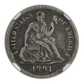1891-O Liberty Seated Dime 10C NGC VF20