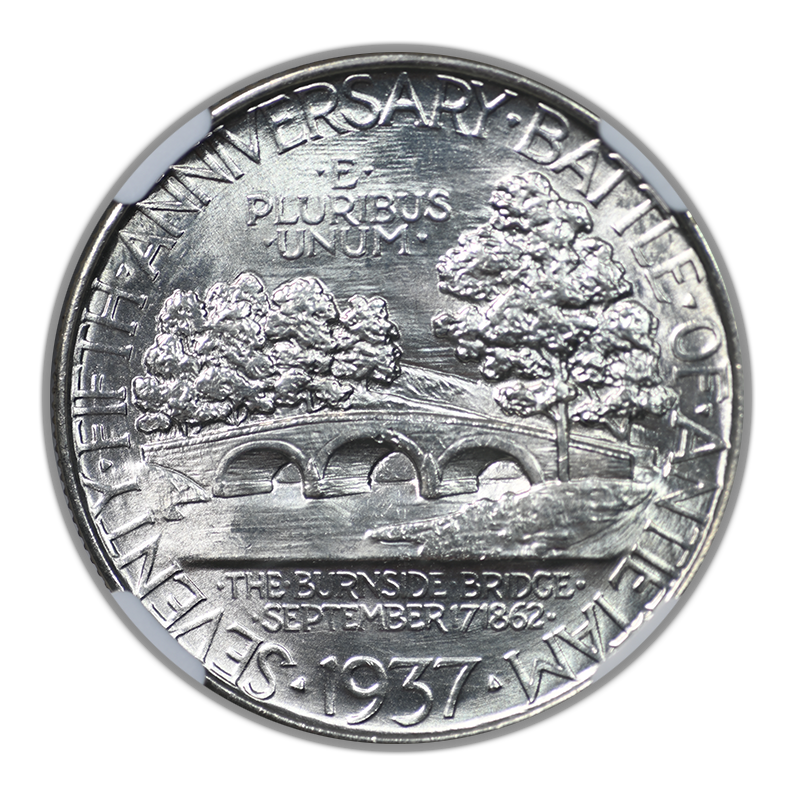 1937 Antietam Classic Commemorative Half Dollar 50C NGC MS66