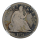 1872-CC Liberty Seated Half Dollar 50C NGC G4