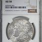 1904-S Morgan Dollar $1 NGC AU58