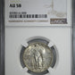 1924-S Standing Liberty Quarter 25C NGC AU58