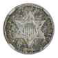 1861 Three Cent Silver Piece 3CS NGC AU55 - TONED!