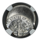 1975-D Roosevelt Dime 10C NGC Mint Error MS65 Struck 40% Off Center