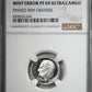 2006-S Proof Silver Roosevelt Dime 10C NGC Mint Error PF69 Ultra Cameo Finned Rim Obverse