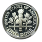 2006-S Proof Silver Roosevelt Dime 10C NGC Mint Error PF69 Ultra Cameo Finned Rim Obverse