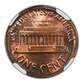 1982 Large Date Bronze Lincoln Memorial Cent 1C NGC Mint Error MS64RB Broadstruck Obverse Brockage