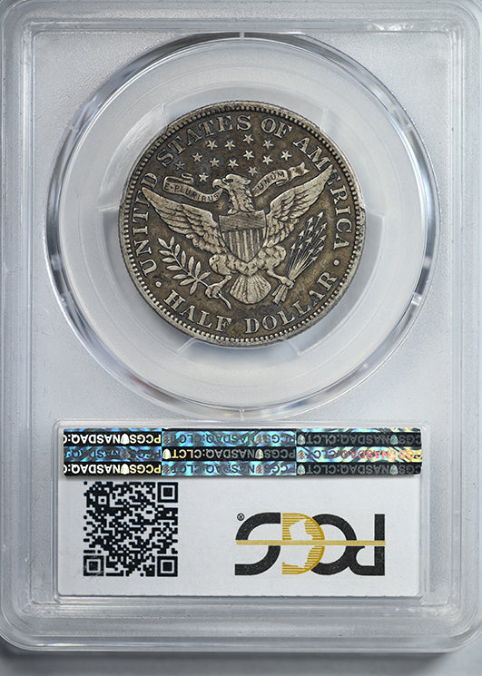 1908 Barber Half Dollar 50C PCGS VF30