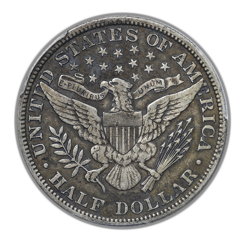 1908 Barber Half Dollar 50C PCGS VF30