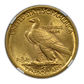 1907 Indian Head Gold Eagle $10 NGC MS62
