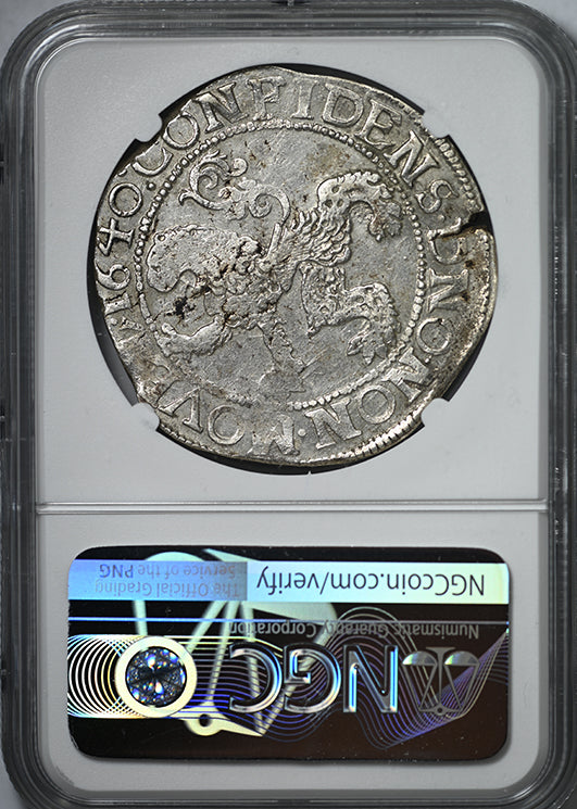 1640 Netherland 1LD Lion Daalder NGC AU58 - Utrecht DAV-4863