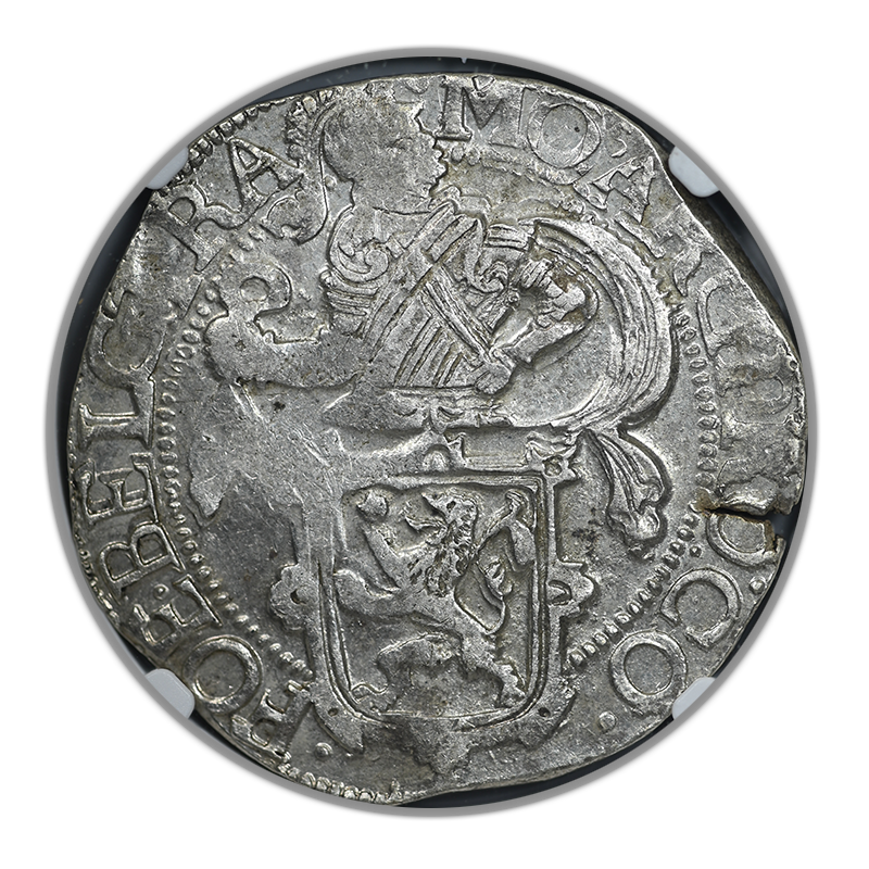 1640 Netherland 1LD Lion Daalder NGC AU58 - Utrecht DAV-4863