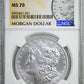 2021-D Morgan Dollar $1 NGC MS70