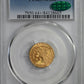1926 Indian Head Gold Quarter Eagle $2.50 PCGS MS64+ CAC