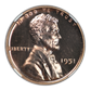 1951 Proof Lincoln Wheat Cent 1C NGC PF68RD