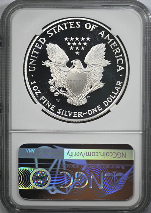 1995-W Proof American Silver Eagle S$1 NGC PF69 Ultra Cameo - Anniversary Set