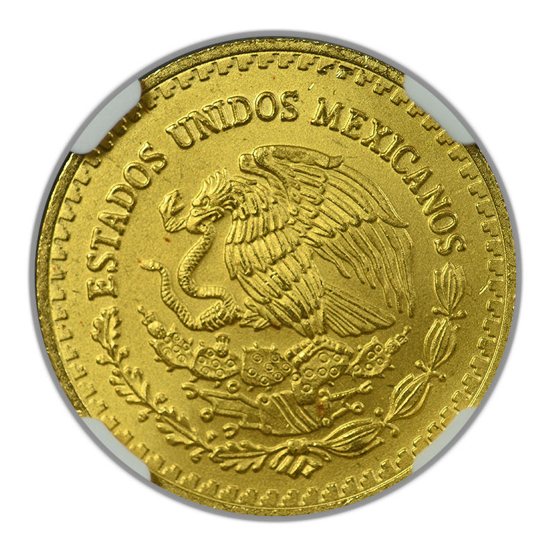 2017 Mo Mexico Gold 1/4 Onza NGC MS65