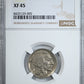 1937-D Buffalo Nickel 5C NGC XF45 - 3 Legs