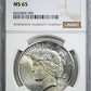 1924-S Peace Dollar $1 NGC MS65
