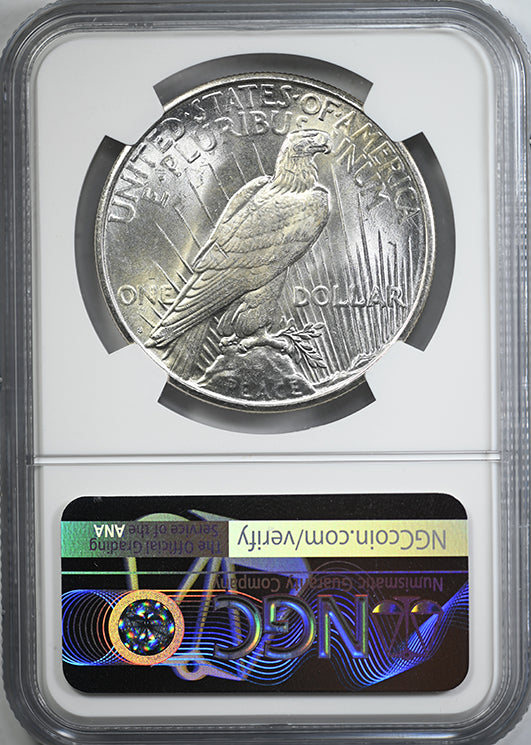 1924-S Peace Dollar $1 NGC MS65