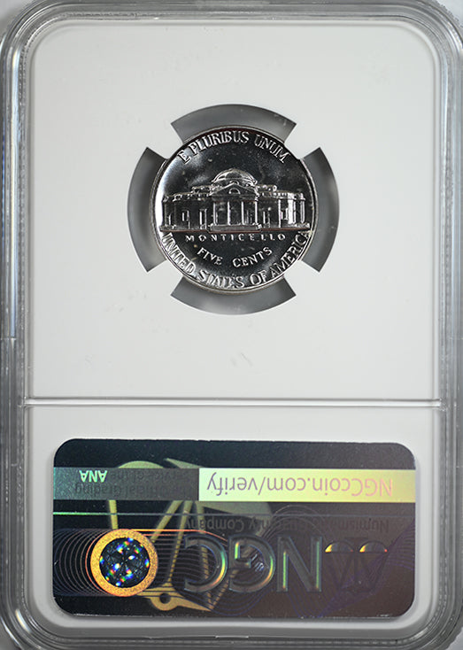 1953 Proof Jefferson Nickel 5C NGC PF69