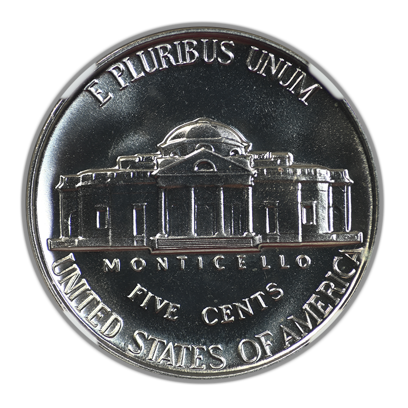 1953 Proof Jefferson Nickel 5C NGC PF69