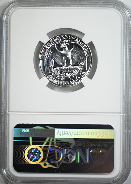 1963 Proof Doubled Die Reverse Washington Quarter 25C NGC PF68 FS-802 DDR