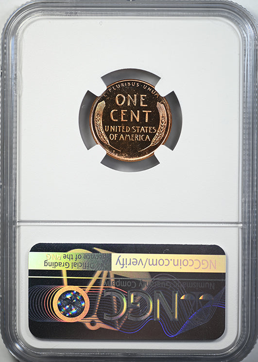 1950 Proof Lincoln Wheat Cent 1C NGC PF67RD CAMEO