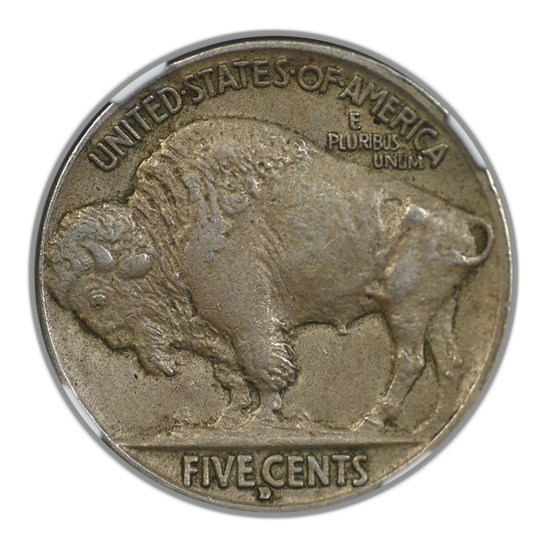 1914-D Buffalo Nickel 5C NGC AU53