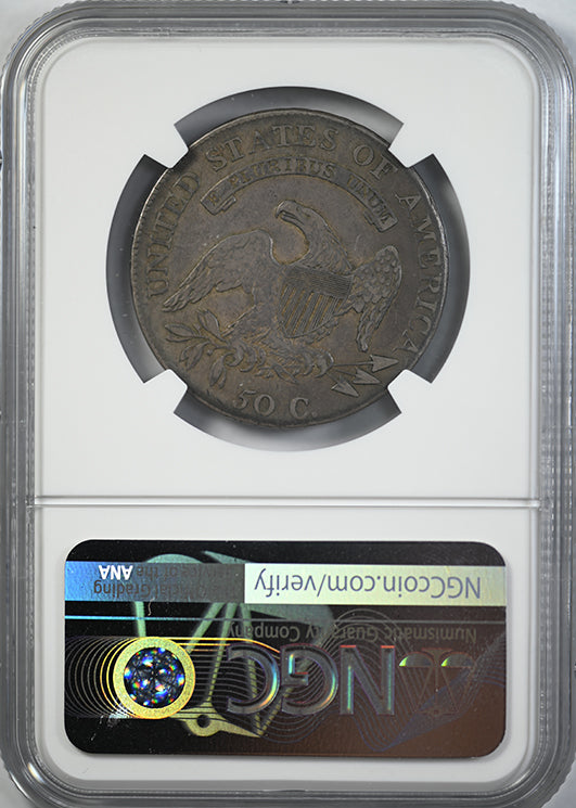 1809 Capped Bust Half Dollar 50C NGC VF30