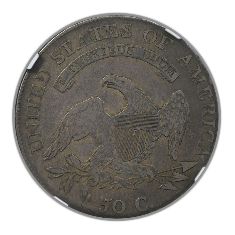 1809 Capped Bust Half Dollar 50C NGC VF30