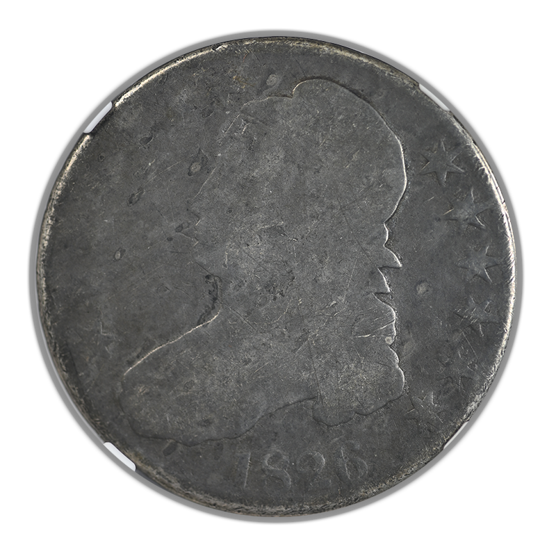 1826 Capped Bust Half Dollar 50C NGC FR2 - Lowball