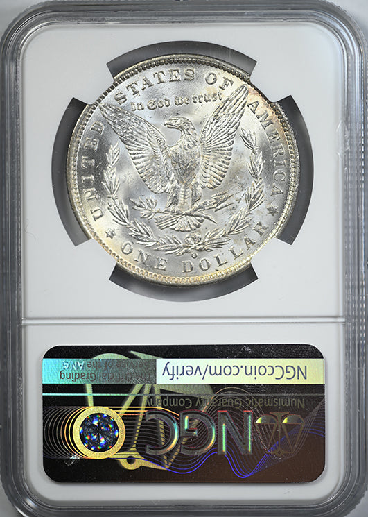1890-O Morgan Dollar $1 NGC MS62