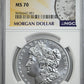 2021-D Morgan Dollar $1 NGC MS70