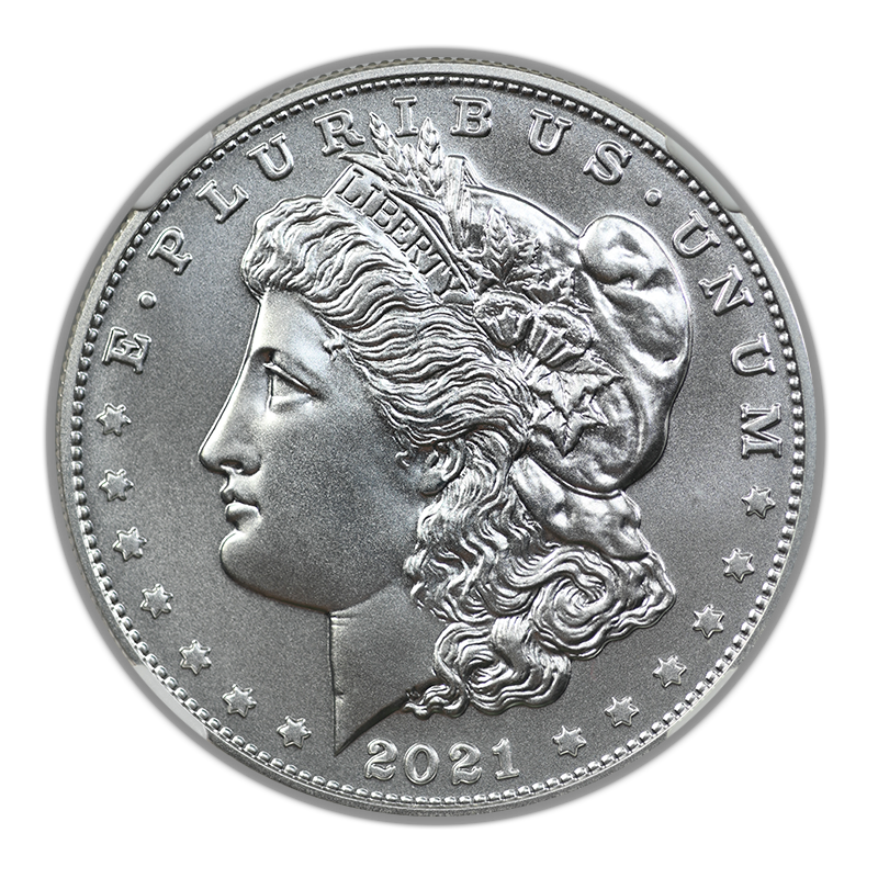 2021-D Morgan Dollar $1 NGC MS70