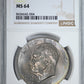 1977 Clad Eisenhower Ike Dollar $1 NGC MS64