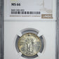 1927 Standing Liberty Quarter 25C NGC MS66