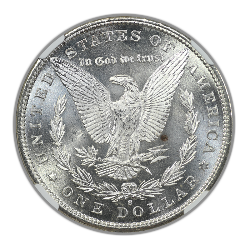 1880-S Morgan Dollar $1 NGC MS67