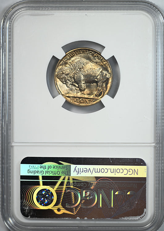 1936-D Buffalo Nickel 5C NGC MS67