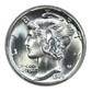 1938 Mercury Dime 10C PCGS MS67FB CAC - Full Bands Obverse