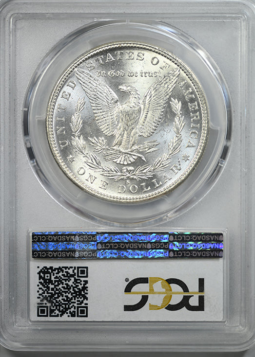 1885-S Morgan Dollar $1 PCGS MS64+